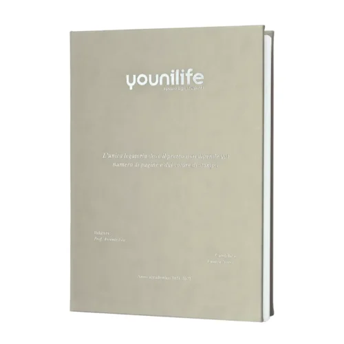 Tesi di laurea beige soft touch