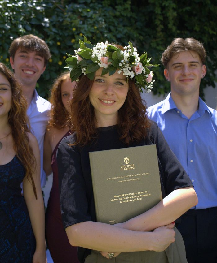 Tesi di laurea verde oliva metallizzato - immagine 2