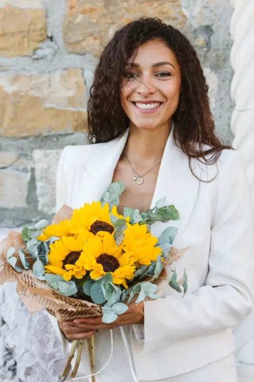 Bouquet di girasoli